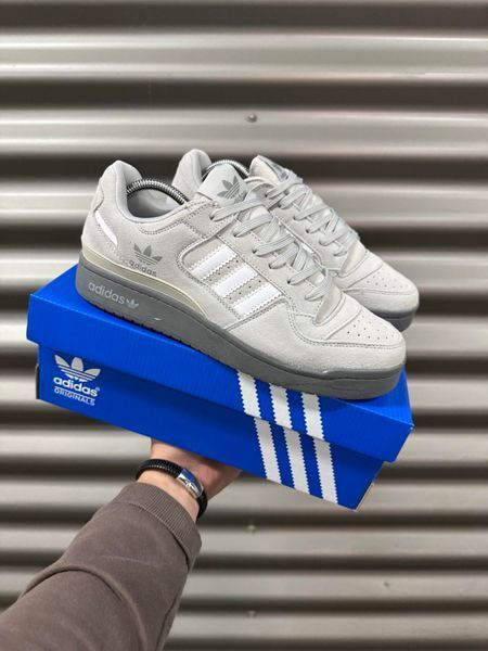 Кросівки Adidas Forum low, замша (gray)