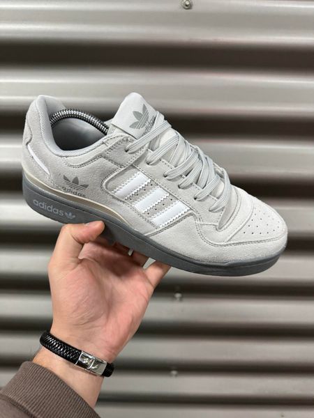 Кросівки Adidas Forum low, замша (gray)