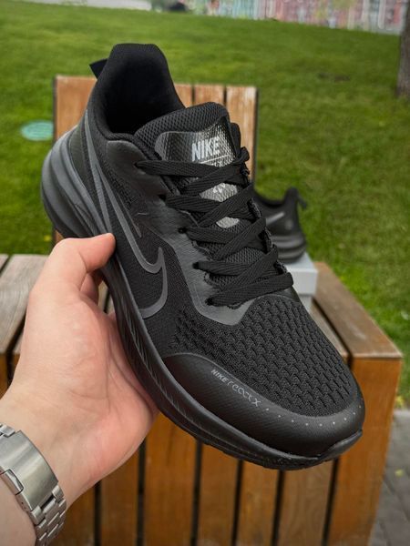 Кросівки Nike Vomero React X, чорні (літні, сітка)