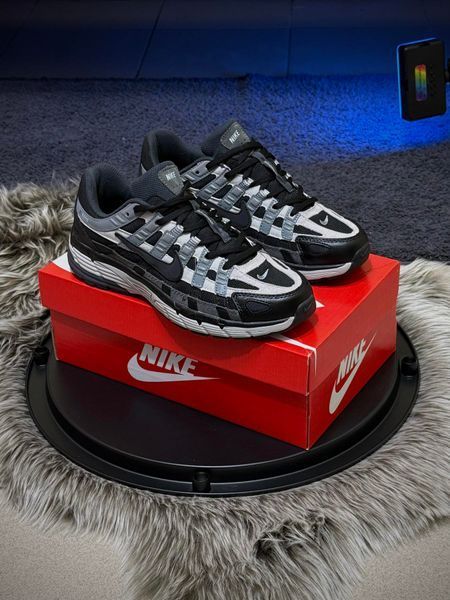Кросівки Nike P-6000 Reflective T, чорно-сірі