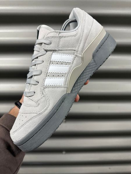 Кросівки Adidas Forum low, замша (gray)