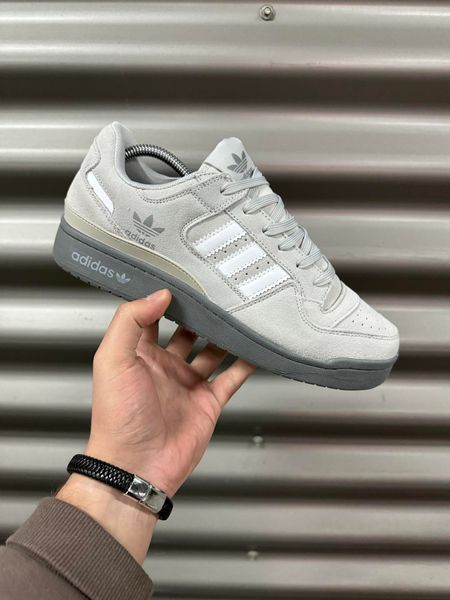 Кросівки Adidas Forum low, замша (gray)