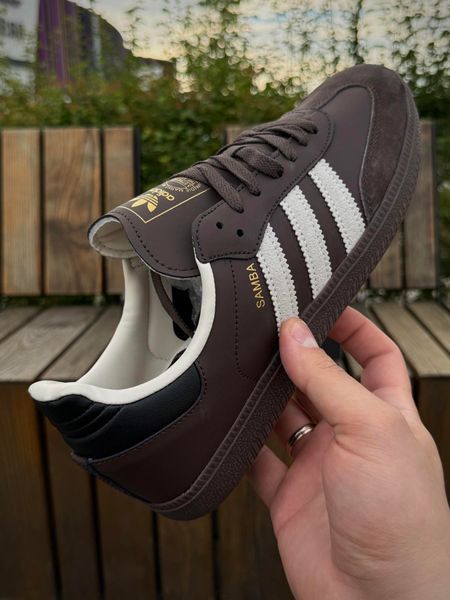 Кросівки Adidas Samba, коричневі