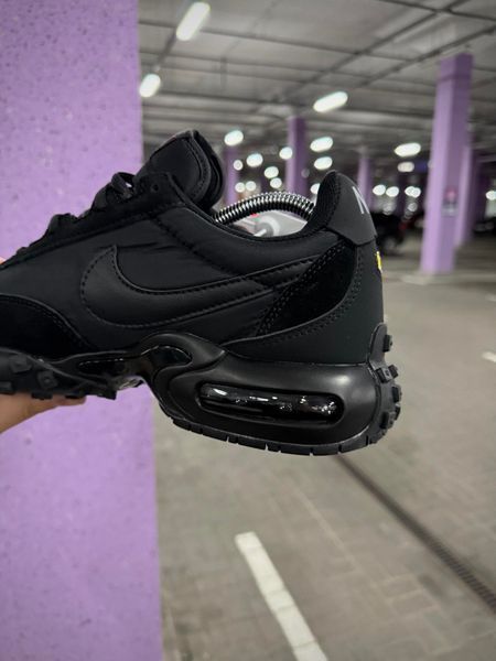 Термо Кросівки Nike Air Max Vaffle (чорні)