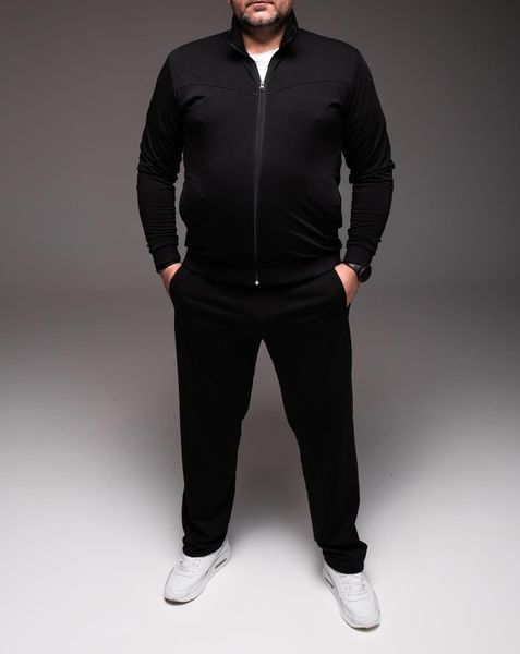 Спортивний костюм чоловічий , великі розміри "Casual", чорний