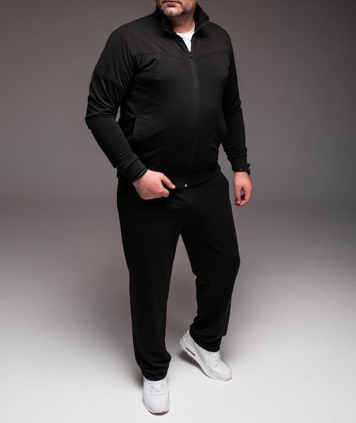 Спортивний костюм чоловічий , великі розміри "Casual", чорний