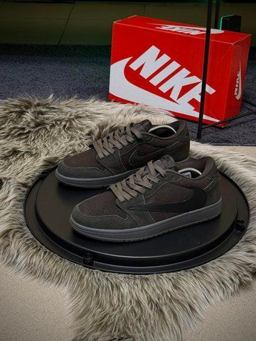 Кросівки Nike Air Jordan low, шоколадні