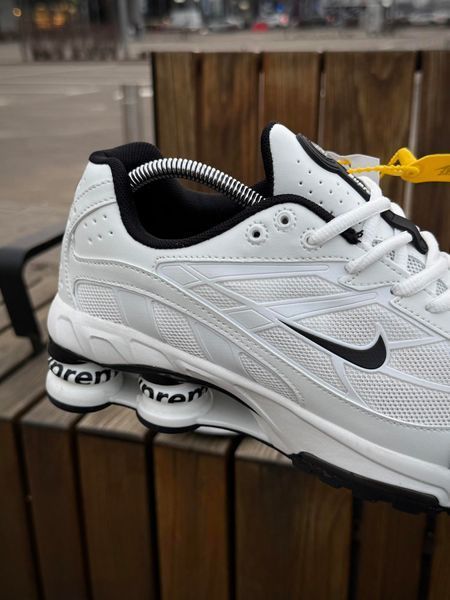 Кросівки Nike SHOX Ride 2 SP X SUPREME, білі (весна-літо)