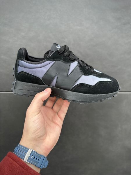Кросівки New Balance 327 (чорні / фіо) р 36-41