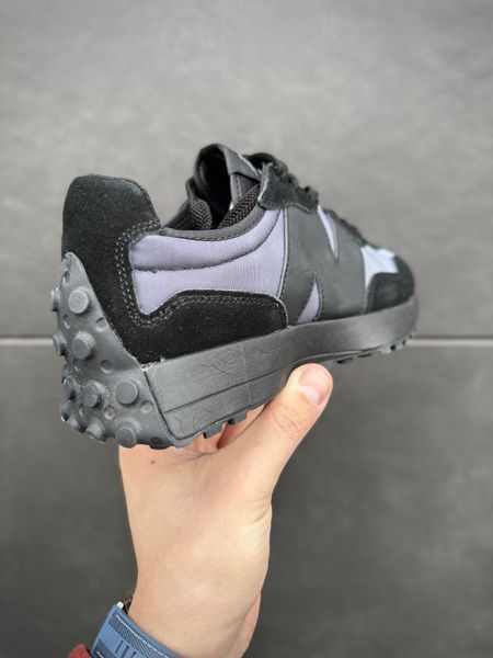 Кросівки New Balance 327 (чорні / фіо) р 36-41