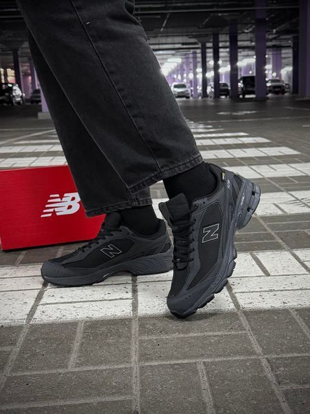 Термо Кросівки New Balance 509 Waterproof GORE TEX (чорно-сірі)