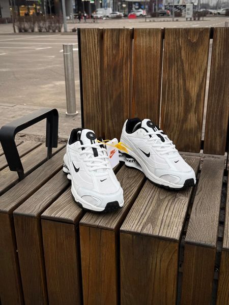 Кросівки Nike SHOX Ride 2 SP X SUPREME, білі (весна-літо)