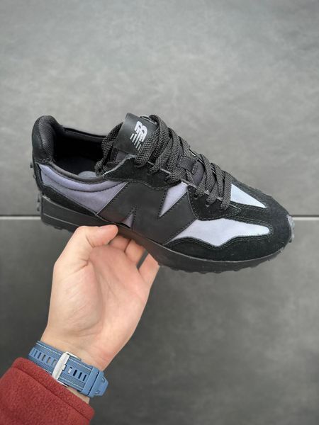 Кросівки New Balance 327 (чорні / фіо) р 36-41