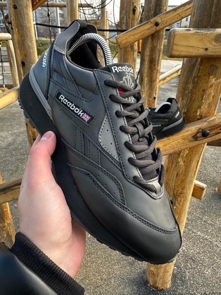 Кросівки Reebok LX 2200 (чорні, шкіра)