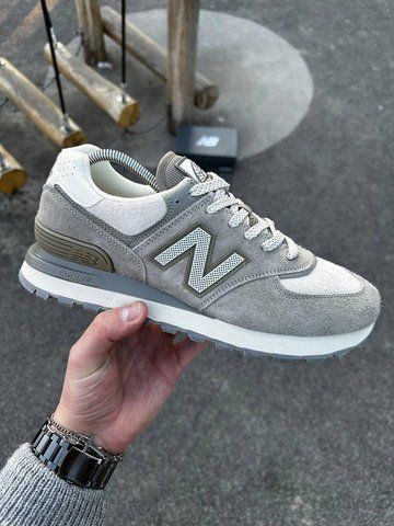 Кросівки New Balance 574 Х Stone Island (olive)