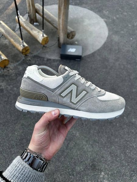 Кросівки New Balance 574 Х Stone Island (olive)