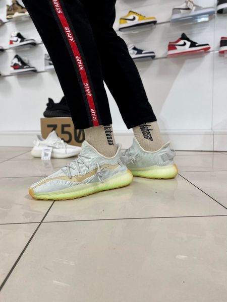 Кросівки Adidas Yeesy Boost 350 V2 (blue / green)