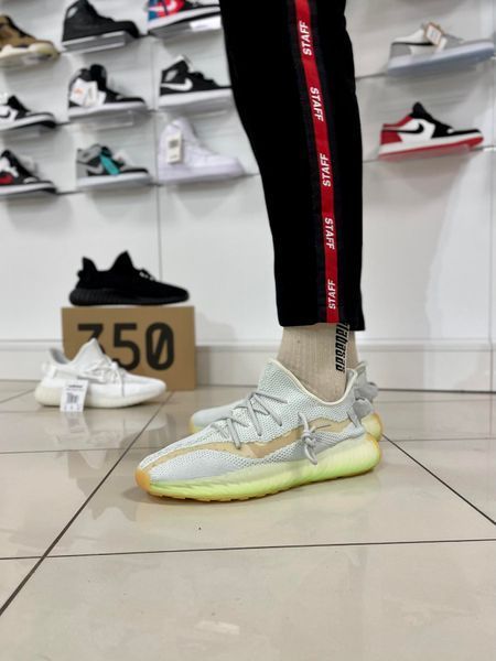 Кросівки Adidas Yeesy Boost 350 V2 (blue / green)