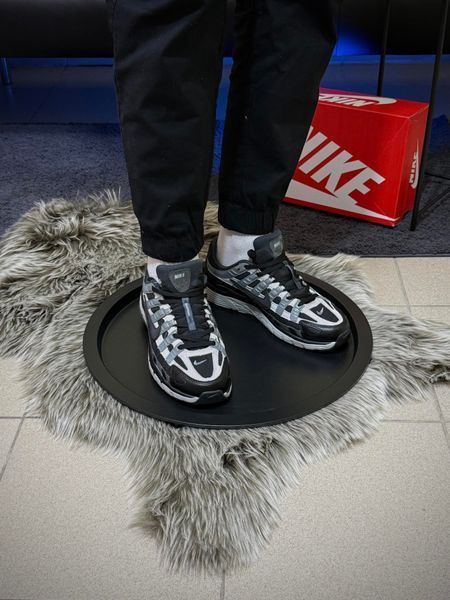 Кросівки Nike P-6000 Reflective T, чорно-сірі