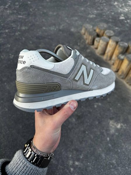 Кросівки New Balance 574 Х Stone Island (olive)