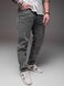 Сірі чоловічі джинси класичні 2220 сір фото 4