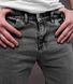 Сірі чоловічі джинси класичні 2220 сір фото 9