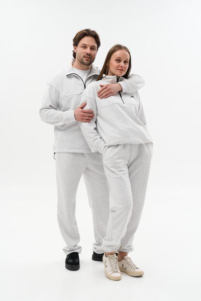 Костюм спортивний без капюшона унісекс меланж