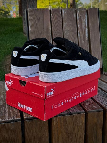 Кросівки Puma Suede XL, чорні (замша)