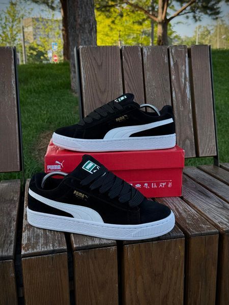 Кросівки Puma Suede XL, чорні (замша)