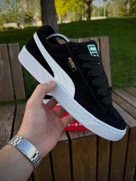 Кросівки Puma Suede XL, чорні (замша)