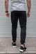 Чорні спортивні штани на манжеті 1392 фото 3