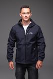 Чоловіча куртка вітрівка Softshell на флісі синя