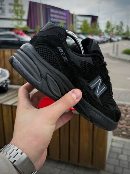 Кросівки New Balance 2010, чорні (літні, сітка)