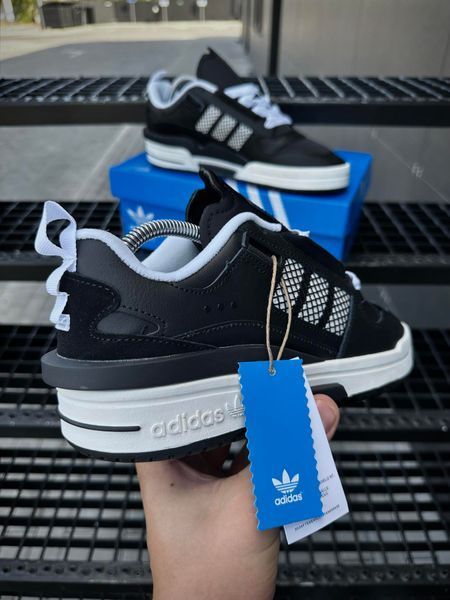 Кросівки Adidas Forum IE (чорно-білі)