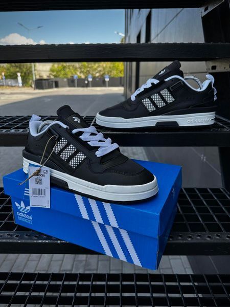 Кросівки Adidas Forum IE (чорно-білі)