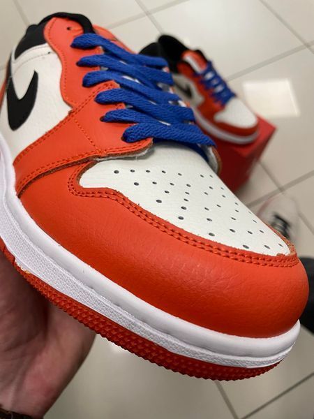 Кросівки Nike Air Jordan 1 low (orange)