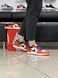 Кросівки Nike Air Jordan 1 low (orange) A032-10 фото 7