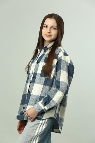 рубашка Байкова БЛАКИТНА 1140 фото