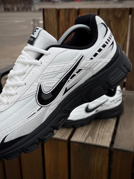 Кросівки Nike Initiator, біло чорні (сітка, літні)