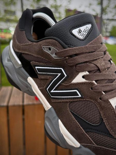 Кросівки New Balance 9060, темно коричневі