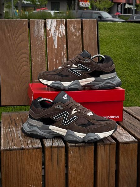 Кросівки New Balance 9060, темно коричневі