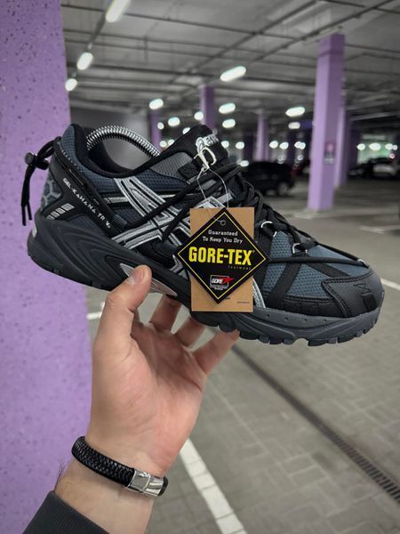 Термо кросівки Asics Gel Kahana TR V2 Waterproof (темні)
