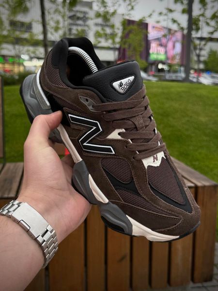 Кросівки New Balance 9060, темно коричневі