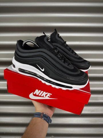 Кросівки Nike Air Max 97 reflective, чорні