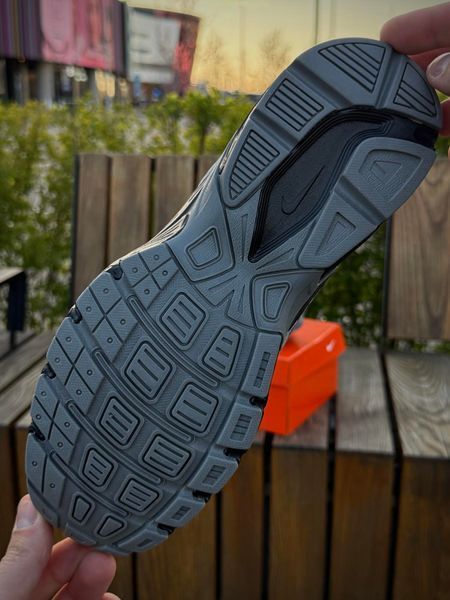 Кросівки Nike Initiator, чорно-сірі (сітка, літні)