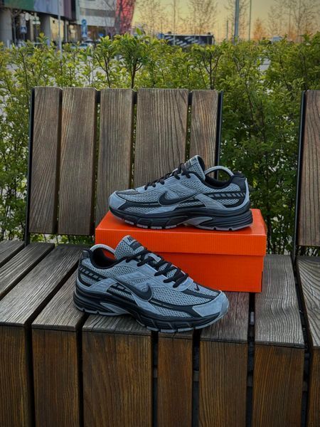 Кросівки Nike Initiator, чорно-сірі (сітка, літні)