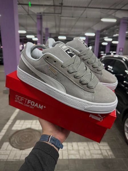 Кросівки Puma Suede XL, світло сірі