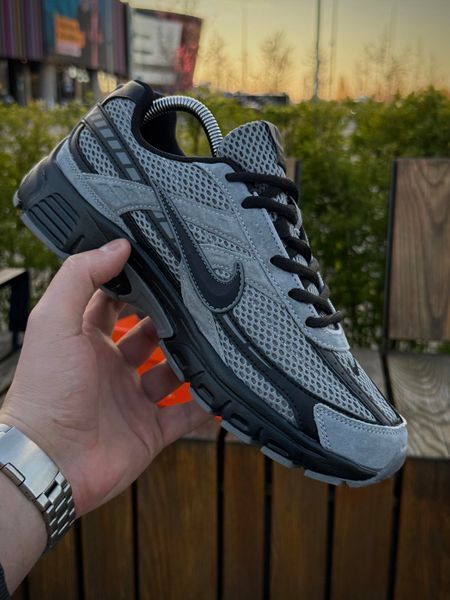 Кросівки Nike Initiator, чорно-сірі (сітка, літні)