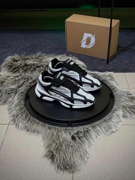 Кросівки Lacoste L003 2K24 Sneakers, біло-чорні