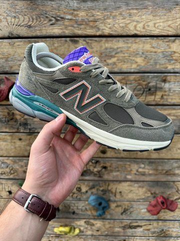 Кросівки New Balance USA 990 (color & green)